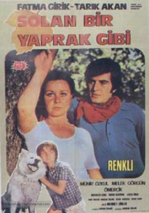 Solan bir yaprak gibi - Turkish Movie Poster