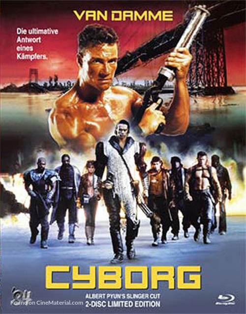 Cyborg - Austrian Blu-Ray movie cover