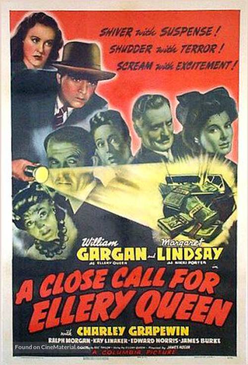 A Close Call for Ellery Queen - Movie Poster