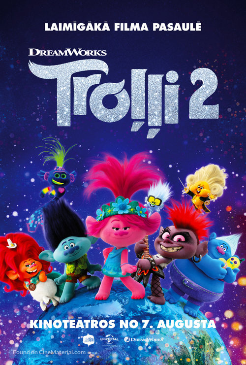 Trolls World Tour - Latvian Movie Poster