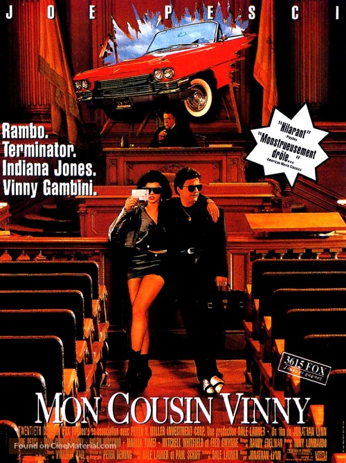 My Cousin Vinny - French Movie Poster