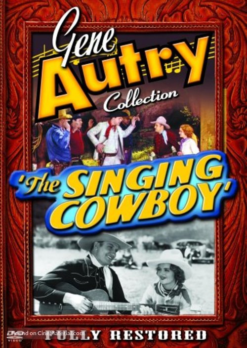 The Singing Cowboy - DVD movie cover