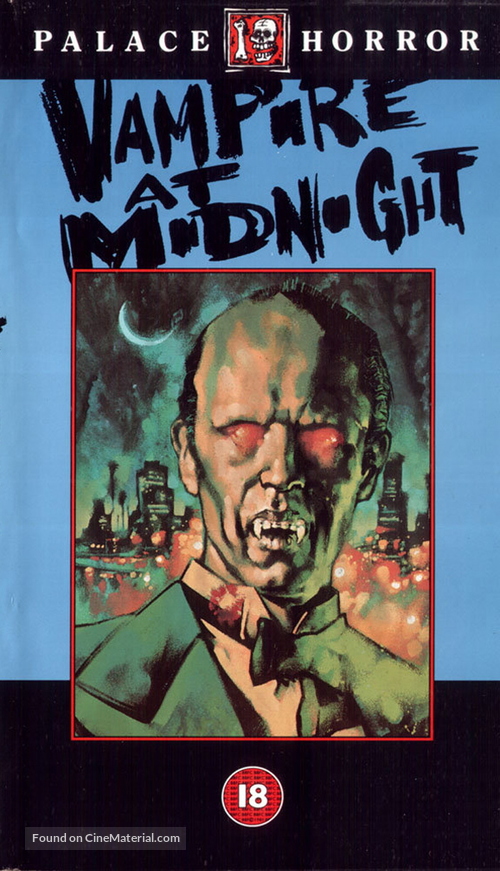 Vampire at Midnight - British VHS movie cover