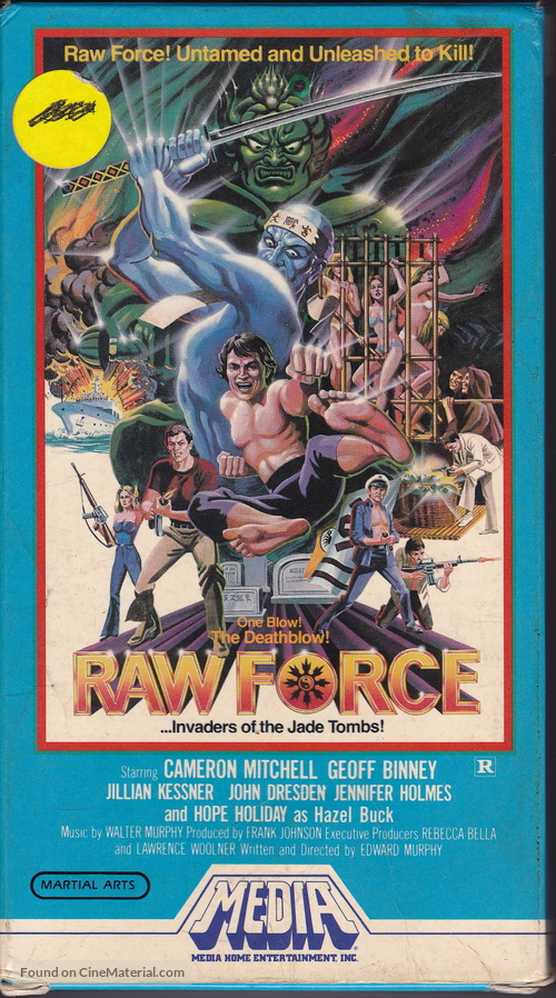 Raw Force - VHS movie cover