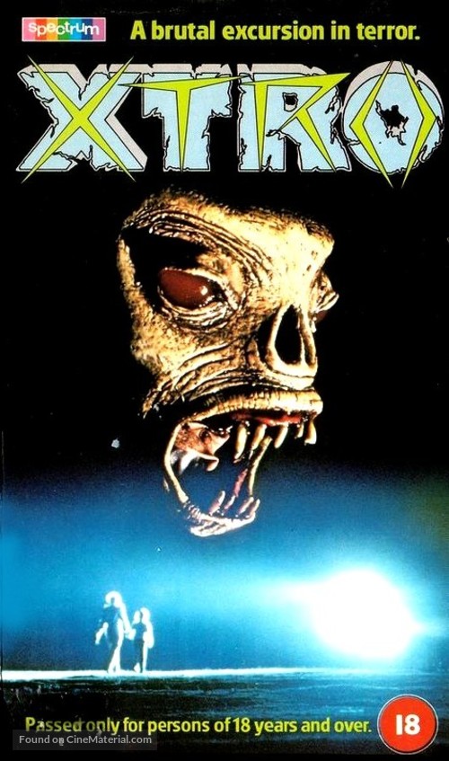 Xtro - British VHS movie cover