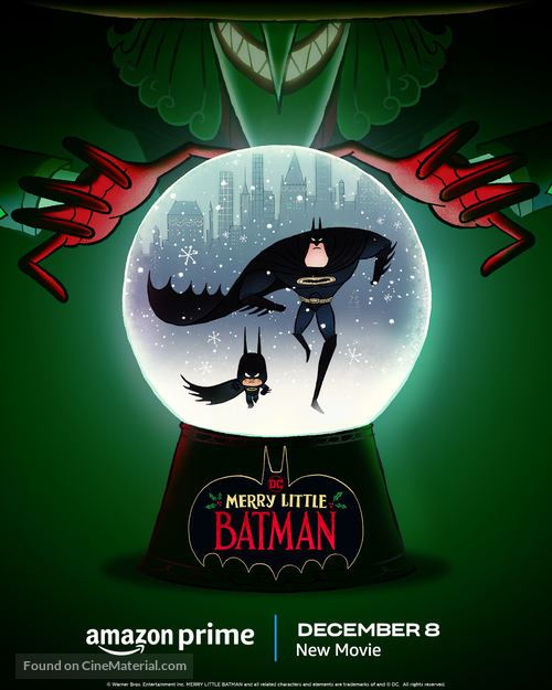 Merry Little Batman - British Movie Poster