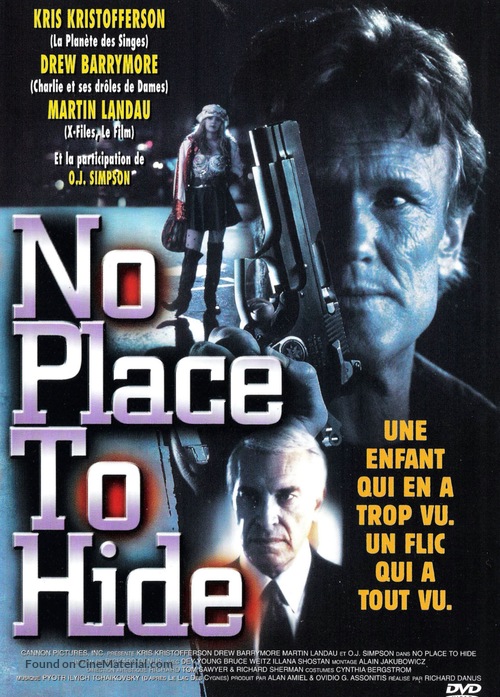 No Place to Hide - French Movie Cover