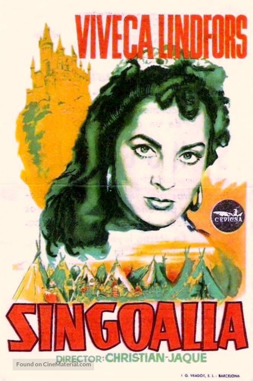Singoalla - Spanish Movie Poster