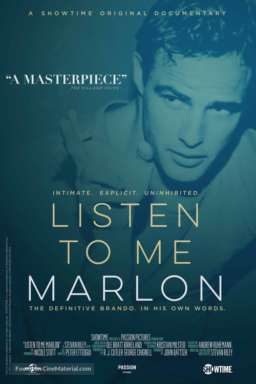 Listen to Me Marlon - Movie Poster