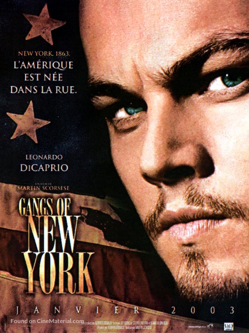 Gangs Of New York - French Movie Poster