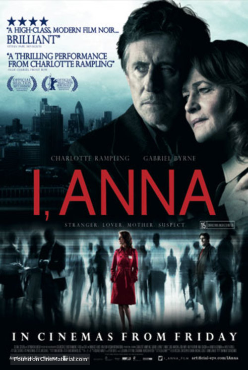 I, Anna - British Movie Poster