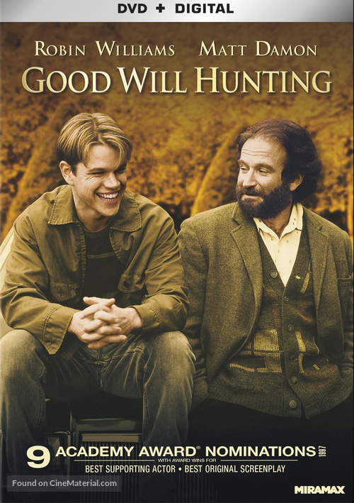 Good Will Hunting - DVD movie cover