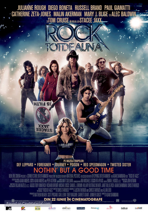 Rock of Ages - Romanian Movie Poster