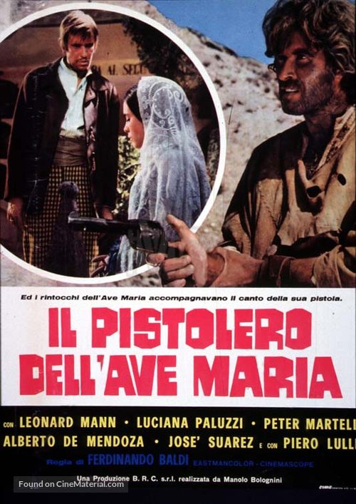 Il pistolero dell&#039;Ave Maria - Italian Movie Poster