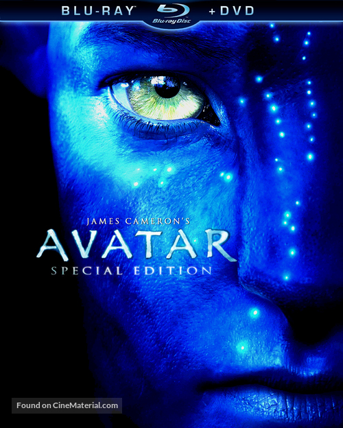 Avatar - Blu-Ray movie cover