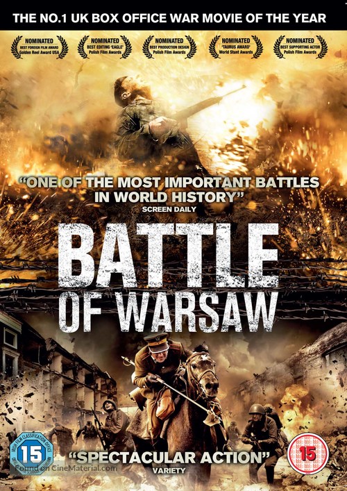 Bitwa warszawska 1920 - British DVD movie cover