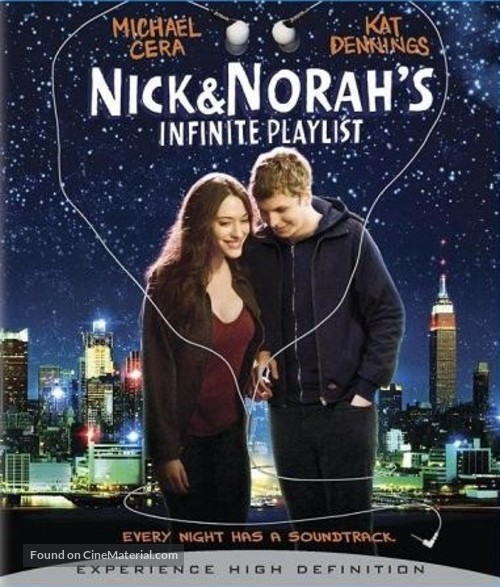 Nick and Norah&#039;s Infinite Playlist - Blu-Ray movie cover