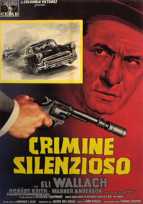 The Lineup - Italian Movie Poster