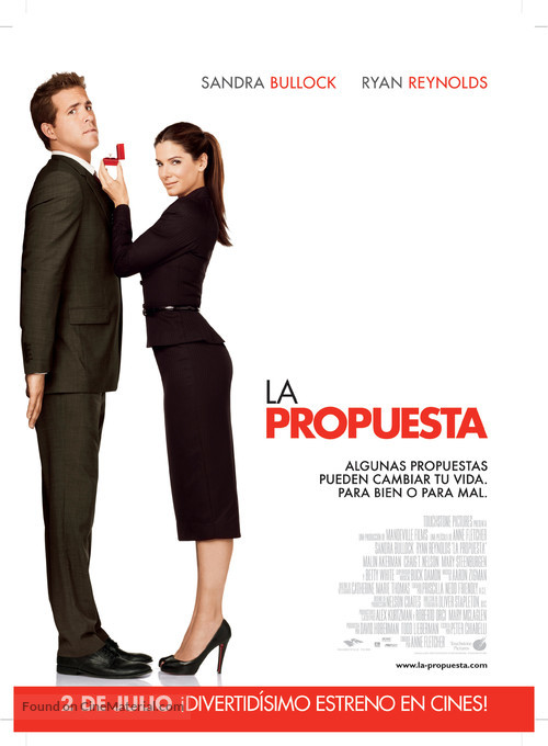 The Proposal - Argentinian Movie Poster