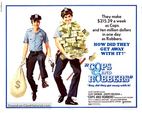 Cops and Robbers - Theatrical movie poster