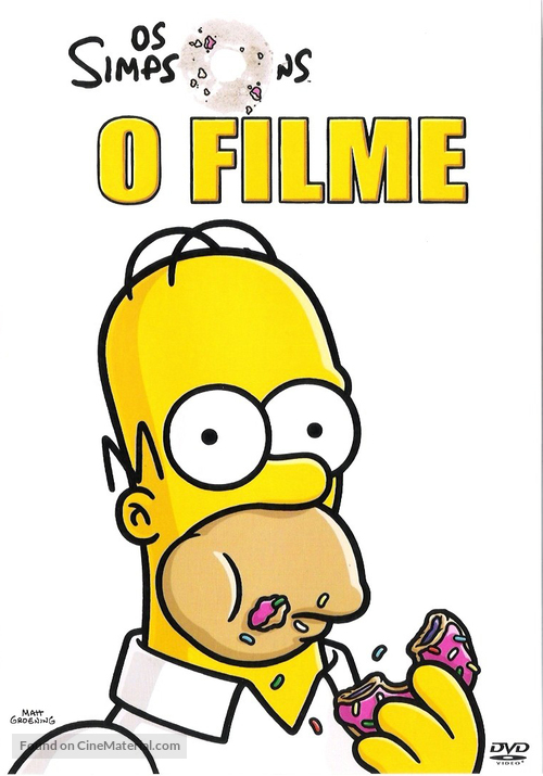 The Simpsons Movie - Brazilian Movie Cover