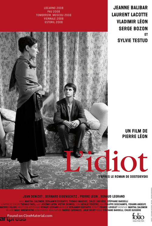 L&#039;idiot - French Movie Poster