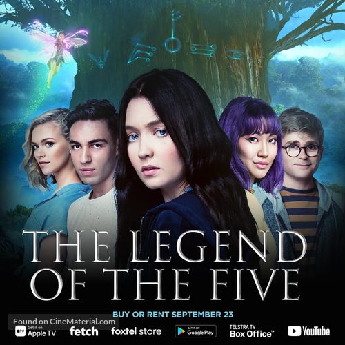 The Legend of the Five - Australian poster