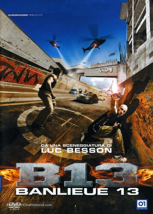 Banlieue 13 - Italian DVD movie cover