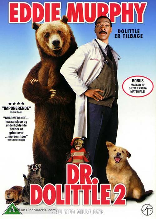 Doctor Dolittle 2 - Danish Movie Cover