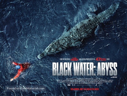 Black Water: Abyss - British Movie Poster