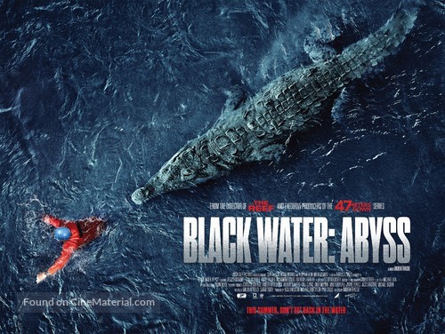 Black Water: Abyss - British Movie Poster