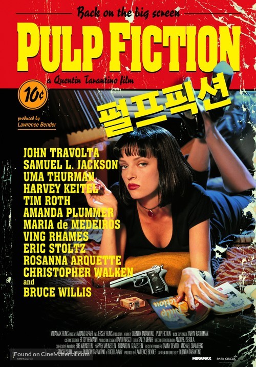 Pulp Fiction - South Korean Movie Poster