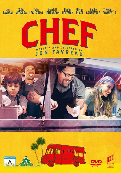 Chef - Danish DVD movie cover