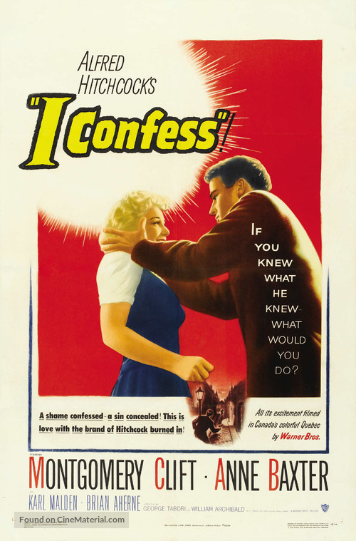 I Confess - Movie Poster