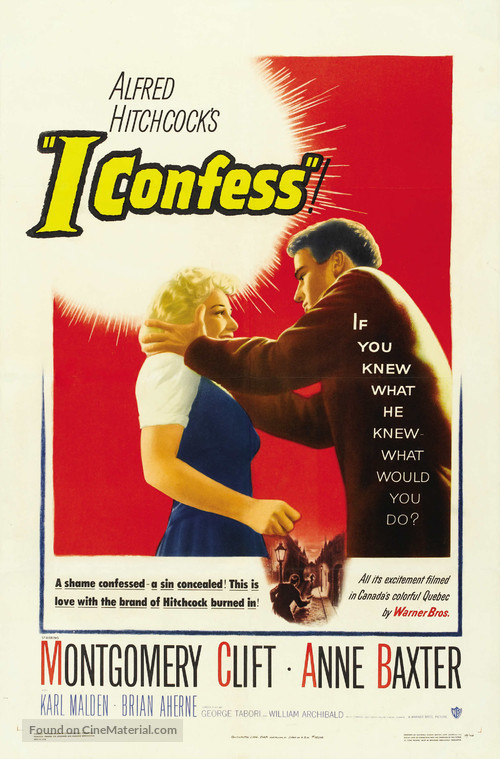 I Confess - Movie Poster