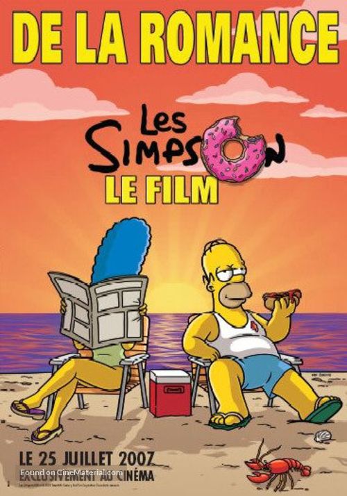 The Simpsons Movie - French Movie Poster