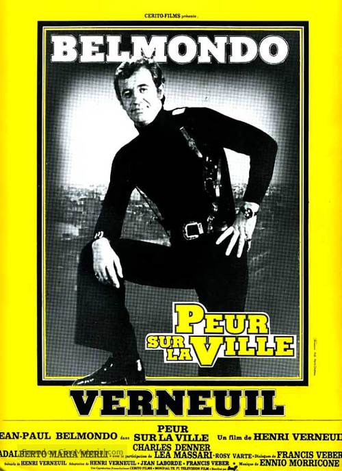 Peur sur la ville - French Movie Poster