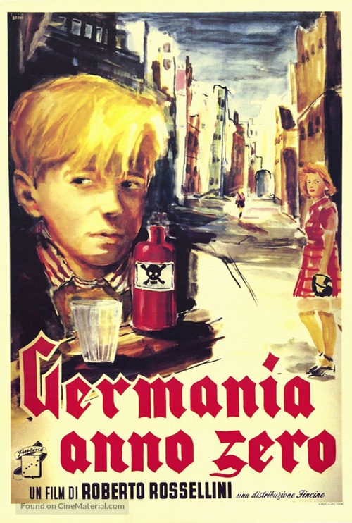 Germania anno zero - Italian Movie Poster