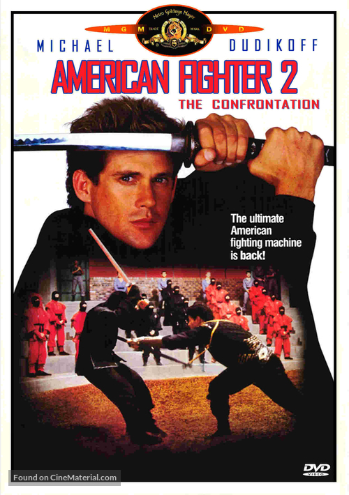 American Ninja 2: The Confrontation - German DVD movie cover