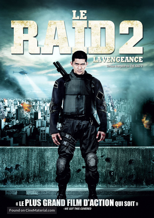 The Raid 2: Berandal - Canadian DVD movie cover