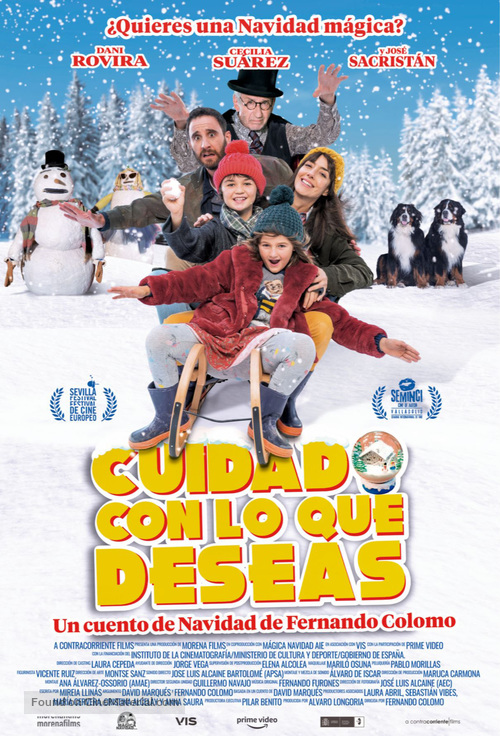 Cuidado con lo que deseas - Spanish Movie Poster