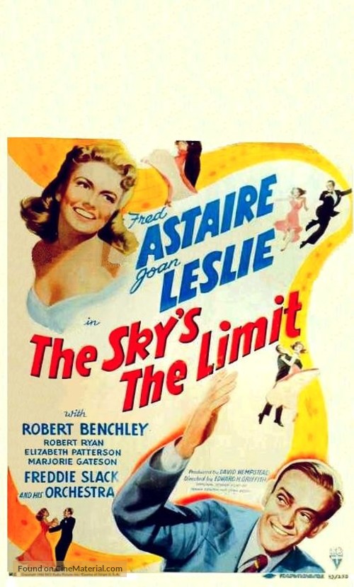 The Sky&#039;s the Limit - Movie Poster