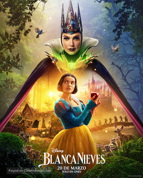 Disney&#039;s Snow White - Mexican Movie Poster