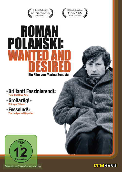 Roman Polanski: Wanted and Desired - German DVD movie cover