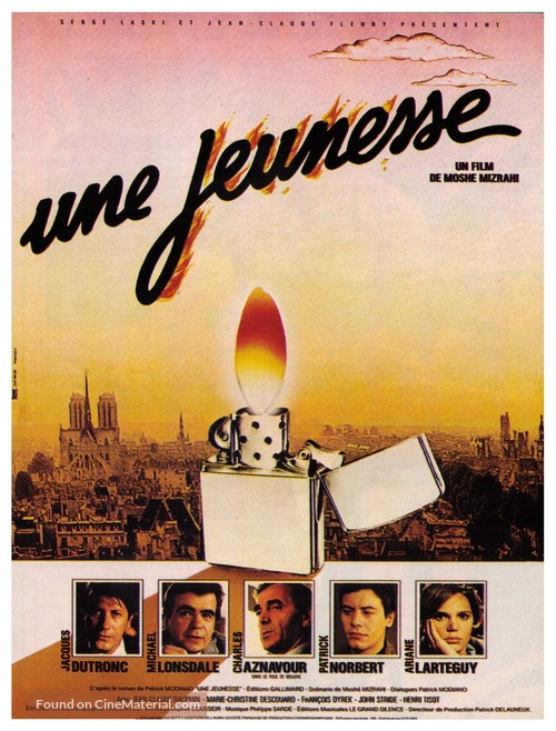 Une jeunesse - French Movie Poster