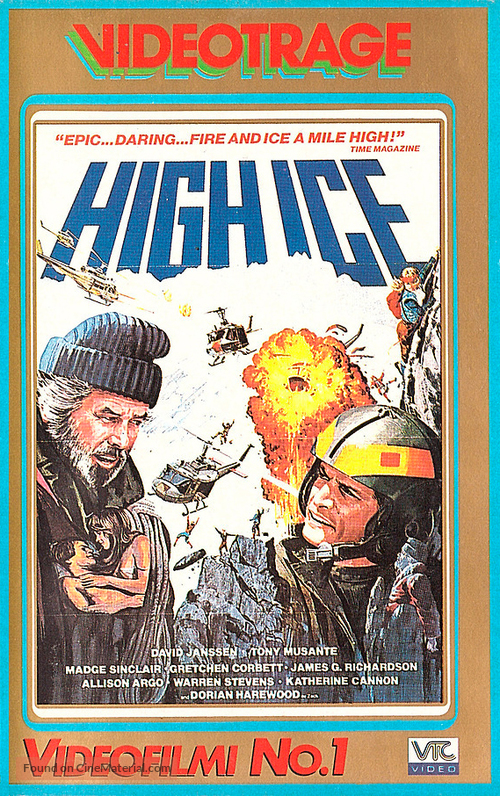 High Ice - Finnish VHS movie cover