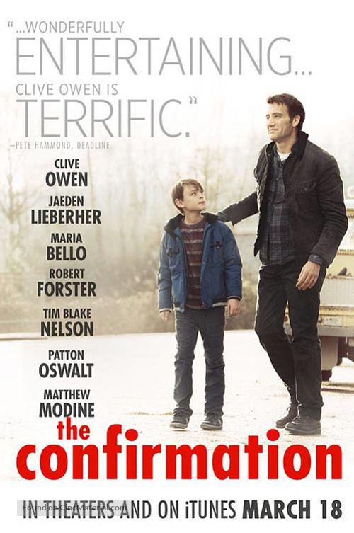 The Confirmation - Canadian Movie Poster