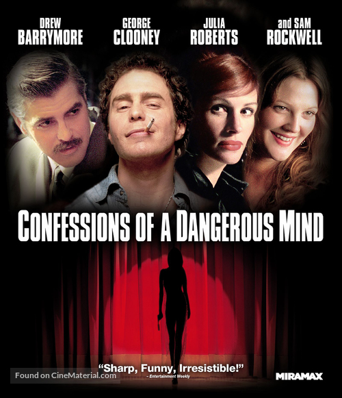 Confessions of a Dangerous Mind - Blu-Ray movie cover