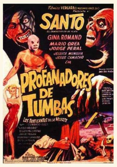 Profanadores de tumbas - Mexican Movie Poster