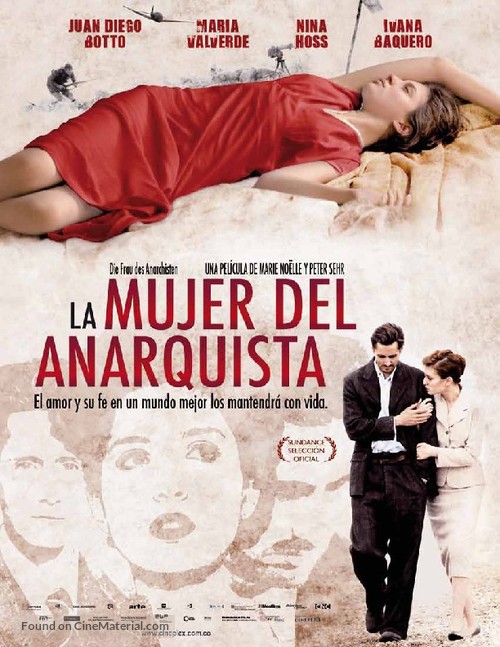 The Anarchist&#039;s Wife - Colombian Movie Poster